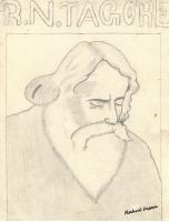 Sketches - R N Tagore - Pencil  Paper